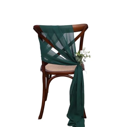 TNBCCXN Stuhl Schärpen, Stuhl Bands 12 Stück, 17 x 275 cm, Dekorationen for Brautpartys, Bankette, Veranstaltungen for Hochzeiten, Geburtstage(Color 1) von TNBCCXN