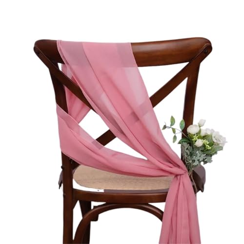 TNBCCXN Stuhl Schärpen, Stuhl Bands 12 Stück, 17 x 275 cm, Dekorationen for Brautpartys, Bankette, Veranstaltungen for Hochzeiten, Geburtstage(Color 11) von TNBCCXN
