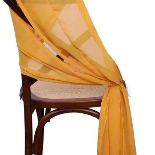 TNBCCXN Stuhl Schärpen, Stuhl Bands 12 Stück, 17 x 275 cm, Dekorationen for Brautpartys, Bankette, Veranstaltungen for Hochzeiten, Geburtstage(Color 6) von TNBCCXN