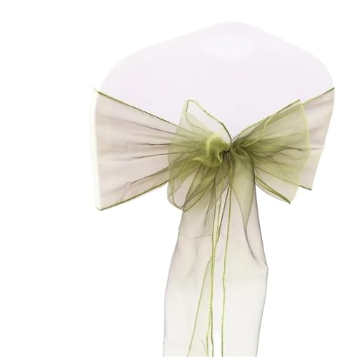 TNBCCXN Stuhl Schärpen, Stuhl Bands Bänder Schleife for Cover Bankett Hochzeit Party Event for Hochzeiten, Geburtstage(Color 4) von TNBCCXN