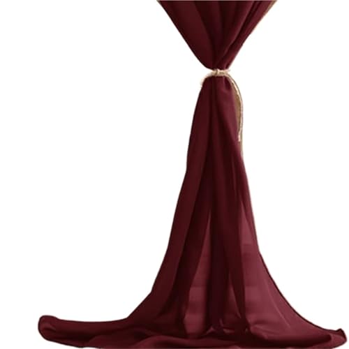 TNBCCXN Stuhl Schärpen, Stuhl Bands Vintage Geburtstagsparty Festival Hochzeit Gang Dekor for Hochzeiten, Geburtstage(12pcs Wine Red) von TNBCCXN
