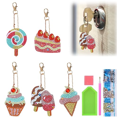 TNSLAND Diamond Painting Bastelset Kinder 5 Stück 5D Diamant Painting Schlüsselanhänger DIY Diamond-painting Diamantmalerei-schlüsselanhänger Geschenke für Mädchen Junge 4 5 6 7 8 9 10 11 12 Jahre TNSLAND Diamond Painting Bastelset Kinder 5 Stück 5D Diamant Painting Schlüsselanhänger DIY Diamond-painting Diamantmalerei-schlüsselanhänger Geschenke für Mädchen Junge 4 5 6 7 8 9 10 11 12 Jahre von TNSLAND