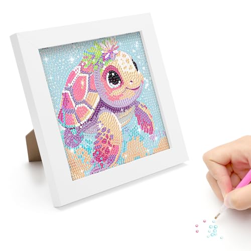 TNSLAND Diamond Painting Kinder mit Holzrahmen, 5D DIY Diamant Painting Bilder kinder Tiere Mosaikherstellung Basteln ab 4 5 6 7 8 9 10 Jahre Malen Nach Zahlen Diamant Geschenk für Mädchen Junge TNSLAND Diamond Painting Kinder mit Holzrahmen, 5D DIY Diamant Painting Bilder kinder Tiere Mosaikherstellung Basteln ab 4 5 6 7 8 9 10 Jahre Malen Nach Zahlen Diamant Geschenk für Mädchen Junge von TNSLAND
