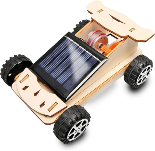 TNSLAND Solar holzbausatz Kinder ab 8 Jahre,Solar bausatz Kinder,Spielzeug 10 Jahre Jungen solar Roboter Spielzeug,für Jungen Mädchen ab 8 9 10 Jahren，Weihnachten Geburtstag Ostern Geschenke von TNSLAND