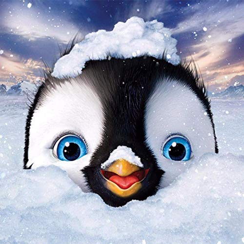 Full Drill Diamond 5D DIY Diamond Painting Lovely Penguin Cat Tiger Anima Embroidery Cross Stitch Rhinestone Mosaic Painting 30 * 40CM Full Drill Diamond 5D DIY Diamond Painting Lovely Penguin Cat Tiger Anima Embroidery Cross Stitch Rhinestone Mosaic Painting 30 * 40CM von TNXEV
