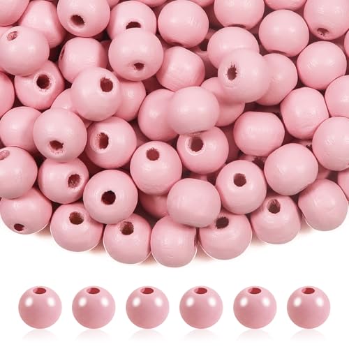 TOAOB 10 mm 300 Stück Holzperlen Runde Natürliche Hellrosa Holz Perlen Basteln für DIY Handgefertigte Dekorationen Schmuck Handwerk Machen TOAOB 10 mm 300 Stück Holzperlen Runde Natürliche Hellrosa Holz Perlen Basteln für DIY Handgefertigte Dekorationen Schmuck Handwerk Machen von TOAOB THE ONE AND ONLY BABY