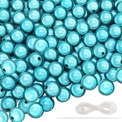 TOAOB 10 mm Acryl Reflektierende Perlen Blau 200 Stück Wunderperlen Lllusionsperle für Armbänder Halsketten Schmuckherstellung Hübsch Unter Licht TOAOB 10 mm Acryl Reflektierende Perlen Blau 200 Stück Wunderperlen Lllusionsperle für Armbänder Halsketten Schmuckherstellung Hübsch Unter Licht von TOAOB THE ONE AND ONLY BABY