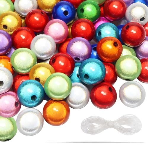 TOAOB 100 Stück Acryl Reflektierende Perlen Wunderperlen 12 mm Illusionsperle für Armbänder Halsketten Schmuckherstellung Hübsch Unter Licht TOAOB 100 Stück Acryl Reflektierende Perlen Wunderperlen 12 mm Illusionsperle für Armbänder Halsketten Schmuckherstellung Hübsch Unter Licht von TOAOB THE ONE AND ONLY BABY
