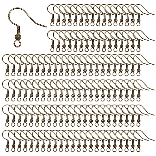 TOAOB 100 Stück Ohrring Haken 925 Versilbert Ohrhaken mit Kugel Spule 18x19mm Antik Bronze Ohrringhaken Rohlinge Schmuck Zubehör für DIY Ohrhänger Schmuckherstellung TOAOB 100 Stück Ohrring Haken 925 Versilbert Ohrhaken mit Kugel Spule 18x19mm Antik Bronze Ohrringhaken Rohlinge Schmuck Zubehör für DIY Ohrhänger Schmuckherstellung von TOAOB THE ONE AND ONLY BABY