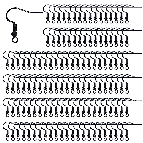 TOAOB 100 Stück Schwarz Ohrring Haken Ohrhänger Ohrhaken 925 Silber Ohrring Haken Hypoallergene Ohrhaken Ohrringe Zubehör mit Perlen und Spule DIY Ohrhänger Schmuckherstellung TOAOB 100 Stück Schwarz Ohrring Haken Ohrhänger Ohrhaken 925 Silber Ohrring Haken Hypoallergene Ohrhaken Ohrringe Zubehör mit Perlen und Spule DIY Ohrhänger Schmuckherstellung von TOAOB THE ONE AND ONLY BABY