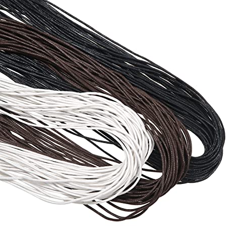 TOAOB 105 Meters Gewachste Baumwollschnur Wachsband Baumwollkordel Durchmesser 1.5 mm für Schmuckherstellung DIY Handwerk Machen TOAOB 105 Meters Gewachste Baumwollschnur Wachsband Baumwollkordel Durchmesser 1.5 mm für Schmuckherstellung DIY Handwerk Machen von TOAOB THE ONE AND ONLY BABY