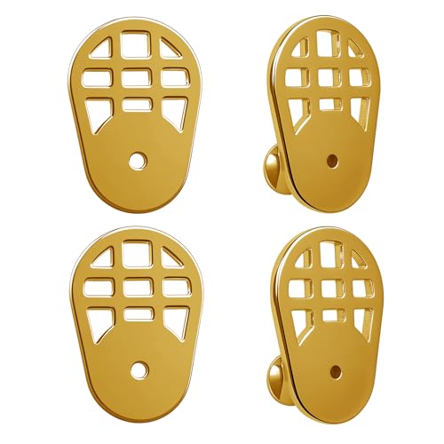 TOAOB 2 Paar Messing 18K Vergoldet Ohrstopper Earring Backs Ohrring Verschlüsse Ohrringverschlüsse Stopper Golden 11 x 16 mm für Ohrringe Schmuckherstellung TOAOB 2 Paar Messing 18K Vergoldet Ohrstopper Earring Backs Ohrring Verschlüsse Ohrringverschlüsse Stopper Golden 11 x 16 mm für Ohrringe Schmuckherstellung von TOAOB THE ONE AND ONLY BABY