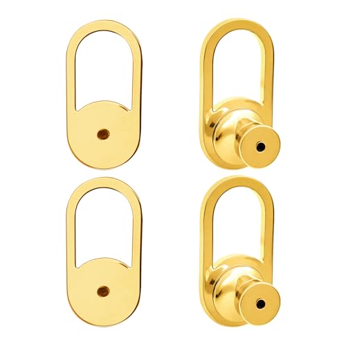 TOAOB 2 Paar Messing 18K Vergoldet Ohrstopper Earring Backs Ohrring Verschlüsse Ohrringverschlüsse Stopper Golden 16 x 8 mm für Ohrringe Schmuckherstellung TOAOB 2 Paar Messing 18K Vergoldet Ohrstopper Earring Backs Ohrring Verschlüsse Ohrringverschlüsse Stopper Golden 16 x 8 mm für Ohrringe Schmuckherstellung von TOAOB THE ONE AND ONLY BABY