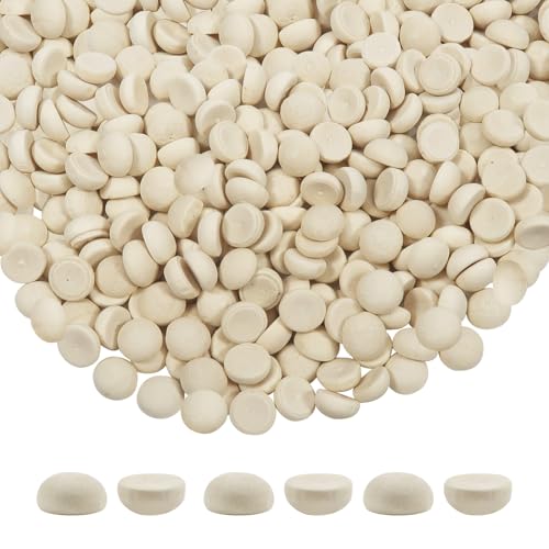 TOAOB 200 Stück 8mm Halbrunde Holzperlen Halbkugelförmig Natürliche Lose Perlen Cabochon für Gemälde DIY Schmuck Herstellung TOAOB 200 Stück 8mm Halbrunde Holzperlen Halbkugelförmig Natürliche Lose Perlen Cabochon für Gemälde DIY Schmuck Herstellung von TOAOB THE ONE AND ONLY BABY
