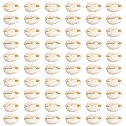 TOAOB 200 Stück Natürlichen Muschel Perlen mit Loch zum Auffädeln Beige Spirale Kauri Muscheln 18 bis 21mm Bastelnmuscheln für DIY Schmuck Machen oder Deco Handwerk von TOAOB THE ONE AND ONLY BABY