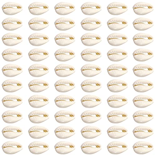 TOAOB 200 Stück Natürlichen Muschel Perlen mit Loch zum Auffädeln Beige Spirale Kauri Muscheln Bastelnmuscheln 20 bis 23mm für DIY Schmuck Machen oder Deco Handwerk von TOAOB THE ONE AND ONLY BABY