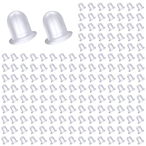 TOAOB 200 Stück Ohrring Stopper Kunststoff Silikon Klar Ohrstopper Ohrstecker Verschlüsse 4 x 4 mm Ohrringverschlüsse für Schmuckherstellung Ohrhaken Ohrringe Machen TOAOB 200 Stück Ohrring Stopper Kunststoff Silikon Klar Ohrstopper Ohrstecker Verschlüsse 4 x 4 mm Ohrringverschlüsse für Schmuckherstellung Ohrhaken Ohrringe Machen von TOAOB THE ONE AND ONLY BABY