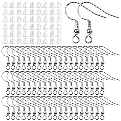 TOAOB 400 Stück Ohrringe Selber Machen Set mit 925 Silber Ohrhaken und Ohrring Verschlüsse Schmuck Basteln Zubehör für DIY Ohrhänger Schmuckherstellung TOAOB 400 Stück Ohrringe Selber Machen Set mit 925 Silber Ohrhaken und Ohrring Verschlüsse Schmuck Basteln Zubehör für DIY Ohrhänger Schmuckherstellung von TOAOB THE ONE AND ONLY BABY