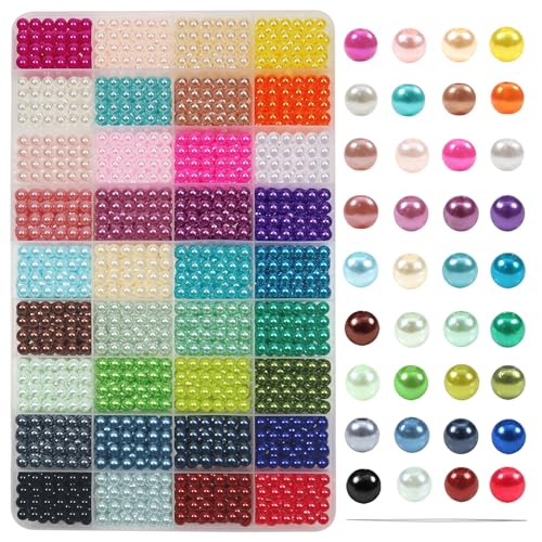 TOAOB 2160 Stück Perlen für Armbänder 36 Farben Perlen zum Auffädeln 6 mm Acrylperlen Beads for Bracelets für DIY Schmuckherstellung Halsketten Basteln TOAOB 2160 Stück Perlen für Armbänder 36 Farben Perlen zum Auffädeln 6 mm Acrylperlen Beads for Bracelets für DIY Schmuckherstellung Halsketten Basteln von TOAOB THE ONE AND ONLY BABY