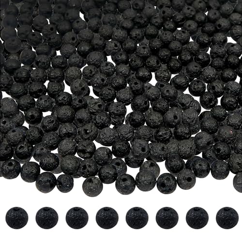 TOAOB 580 Stück 4 mm Schwarz Natürliche Lavasteine Runde Chakra Perlen für die Herstellung von Schmuck Zubehör Basteln Charms TOAOB 580 Stück 4 mm Schwarz Natürliche Lavasteine Runde Chakra Perlen für die Herstellung von Schmuck Zubehör Basteln Charms von TOAOB THE ONE AND ONLY BABY
