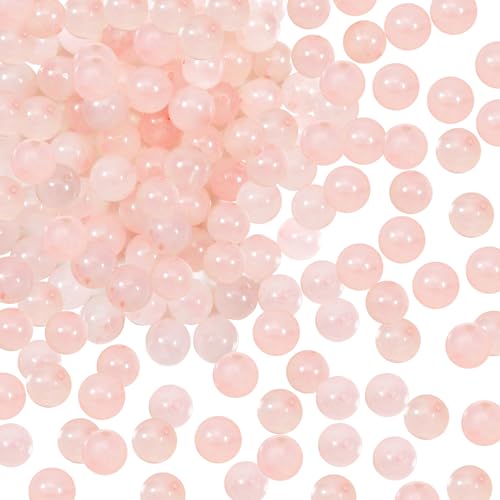 TOAOB 60 Stück 8mm Natürliche Edelstein Perlen Rosenquarz Runde Lose Perlen mit Loch zum Schmuck Basteln Auffädeln DIY Armband Halsketten Schmuckherstellung TOAOB 60 Stück 8mm Natürliche Edelstein Perlen Rosenquarz Runde Lose Perlen mit Loch zum Schmuck Basteln Auffädeln DIY Armband Halsketten Schmuckherstellung von TOAOB THE ONE AND ONLY BABY