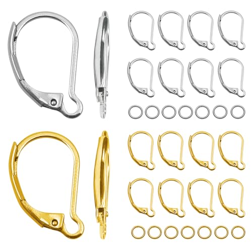 TOAOB 60 Stück Ohrring Haken Edelstahl Hebel Zurück Französische Ohrringhaken Ohrringe Basteln und Jump Ringe Ohrhaken für DIY Ohrring Schmuck Herstellung TOAOB 60 Stück Ohrring Haken Edelstahl Hebel Zurück Französische Ohrringhaken Ohrringe Basteln und Jump Ringe Ohrhaken für DIY Ohrring Schmuck Herstellung von TOAOB THE ONE AND ONLY BABY