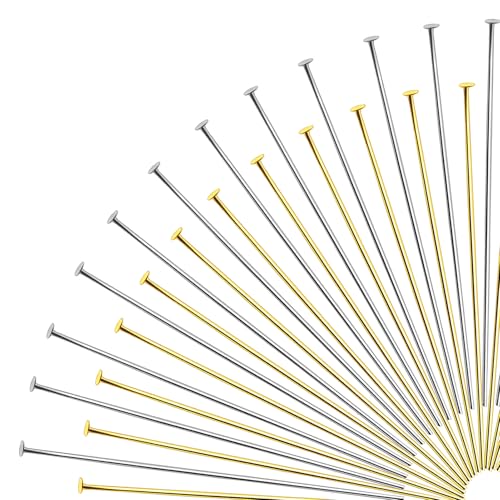 TOAOB 70mm 200 Stück Nietstifte Kettelstifte Prismenstifte Gold Silber Edelstahl für DIY Schmuckherstellung TOAOB 70mm 200 Stück Nietstifte Kettelstifte Prismenstifte Gold Silber Edelstahl für DIY Schmuckherstellung von TOAOB THE ONE AND ONLY BABY