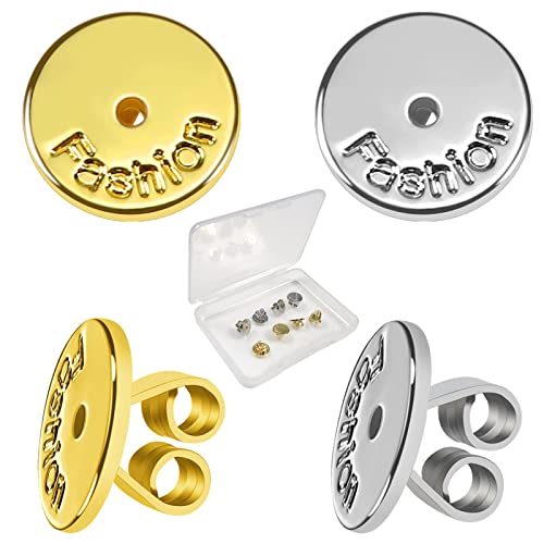 TOAOB 8 Stück 18K Vergoldet Ohrring Verschlüsse 925 Silber Schmetterling Verschluss Ohrringe Rücken Stopper Ohrstopper Ohrringheber 8mm Earring Backs für Ohrstecker Schmuckherstellung TOAOB 8 Stück 18K Vergoldet Ohrring Verschlüsse 925 Silber Schmetterling Verschluss Ohrringe Rücken Stopper Ohrstopper Ohrringheber 8mm Earring Backs für Ohrstecker Schmuckherstellung von TOAOB THE ONE AND ONLY BABY