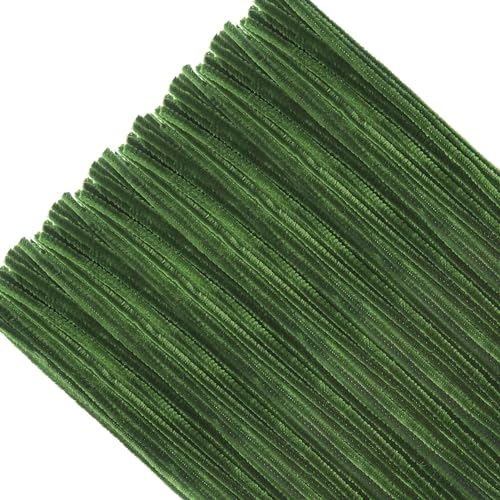 Toaob Chenillefäden, 200 Stück, Pfeifen, Chenille-Draht, Gras, Grün, Bastelset, 6 mm x 300 mm, mit beweglichen Augen, selbstklebend, für Blumensträuße, Dekoration, Basteln Toaob Chenillefäden, 200 Stück, Pfeifen, Chenille-Draht, Gras, Grün, Bastelset, 6 mm x 300 mm, mit beweglichen Augen, selbstklebend, für Blumensträuße, Dekoration, Basteln von TOAOB THE ONE AND ONLY BABY