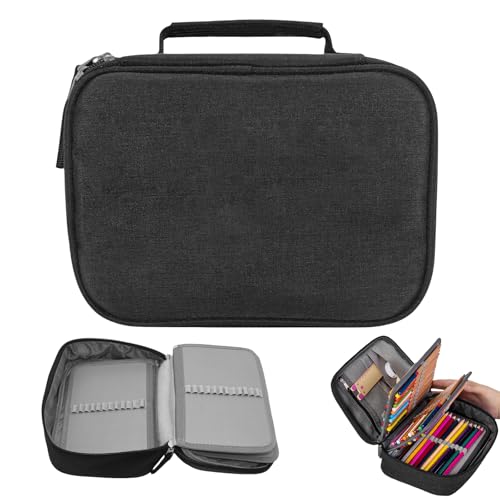 TOATELU Federmäppchen Große, 22X16.5X6.5cm 72 Löcher Langlebig Federtaschen mit Innentasche für Kleine Gadgets, Federtasche Federmappe etui Abnehmbar Gefüllte, mit Reißverschluss,für Mädchen,Jungen TOATELU Federmäppchen Große, 22X16.5X6.5cm 72 Löcher Langlebig Federtaschen mit Innentasche für Kleine Gadgets, Federtasche Federmappe etui Abnehmbar Gefüllte, mit Reißverschluss,für Mädchen,Jungen von TOATELU