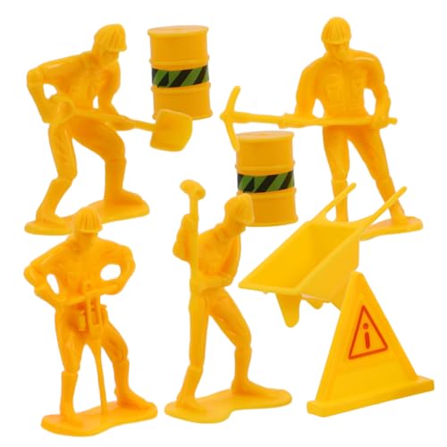 TOBBOMEY 1 Satz Konstruierte Kuchendekoration Baustellen Kuchen Deko Bauarbeiter tortenzubehör Bauarbeitermodelle bezaubernde Arbeiterfiguren Minifigur Plastik TOBBOMEY 1 Satz Konstruierte Kuchendekoration Baustellen Kuchen Deko Bauarbeiter tortenzubehör Bauarbeitermodelle bezaubernde Arbeiterfiguren Minifigur Plastik von TOBBOMEY