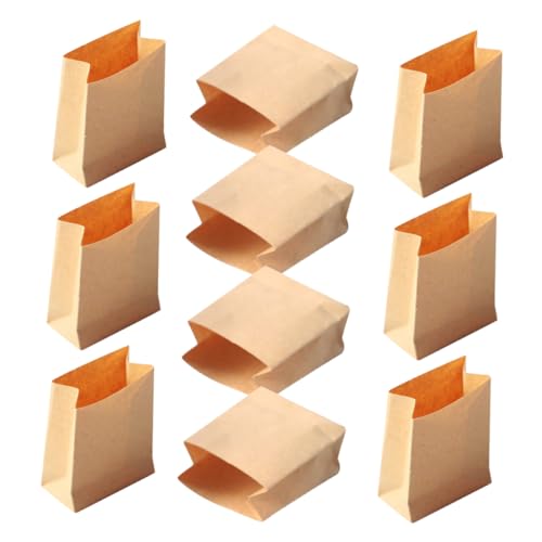 TOBBOMEY 10 Stück Puppenhaus Verpackungstüten, Papier Sandwichtüten, Mini Sachen, Kleine Papiertüten, Papier Snacktüten, Papier Kekstüten, Kleiner Umschlag, Kleine Verpackungstüten, TOBBOMEY 10 Stück Puppenhaus Verpackungstüten, Papier Sandwichtüten, Mini Sachen, Kleine Papiertüten, Papier Snacktüten, Papier Kekstüten, Kleiner Umschlag, Kleine Verpackungstüten, von TOBBOMEY