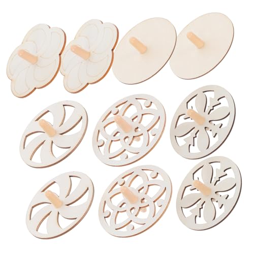 TOBBOMEY 10 Stück Teiliges DIY Holzkreisel Natürliche Unbemalte Gyroskop spielzeuge Kreativ zum Bemalen und Gestalten Vielseitiges Bastelmaterial für Jungen und Mädchen TOBBOMEY 10 Stück Teiliges DIY Holzkreisel Natürliche Unbemalte Gyroskop spielzeuge Kreativ zum Bemalen und Gestalten Vielseitiges Bastelmaterial für Jungen und Mädchen von TOBBOMEY