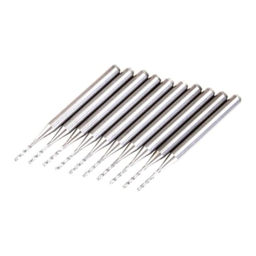TOBBOMEY 10 Stück Teiliges Pcb Hartmetallbohrer Durchmesser Carbide Legierung Bohrspitzen für Cnc Leiterplatten Kunststoff Kupfer Bearbeitung TOBBOMEY 10 Stück Teiliges Pcb Hartmetallbohrer Durchmesser Carbide Legierung Bohrspitzen für Cnc Leiterplatten Kunststoff Kupfer Bearbeitung von TOBBOMEY