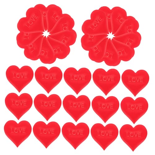 TOBBOMEY 100 Stück Liebesdekoration, Überwurf, Blumenschwamm Herzen Für Hochzeit, Valentinstag, Tischkonfetti, Rote Herzdekorationen, Valentinstag, Liebesdekoration, Herzförmige TOBBOMEY 100 Stück Liebesdekoration, Überwurf, Blumenschwamm Herzen Für Hochzeit, Valentinstag, Tischkonfetti, Rote Herzdekorationen, Valentinstag, Liebesdekoration, Herzförmige von TOBBOMEY