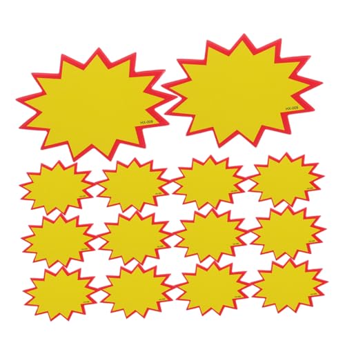 TOBBOMEY 100 Stück Wiederbeschreibbare Preisschilder aus Robustem Papier Gelb für Supermärkte Einzelhandel Vielseitig Einsetzbar Schnell Anzubringen Langlebig für Verkaufsförderung TOBBOMEY 100 Stück Wiederbeschreibbare Preisschilder aus Robustem Papier Gelb für Supermärkte Einzelhandel Vielseitig Einsetzbar Schnell Anzubringen Langlebig für Verkaufsförderung von TOBBOMEY