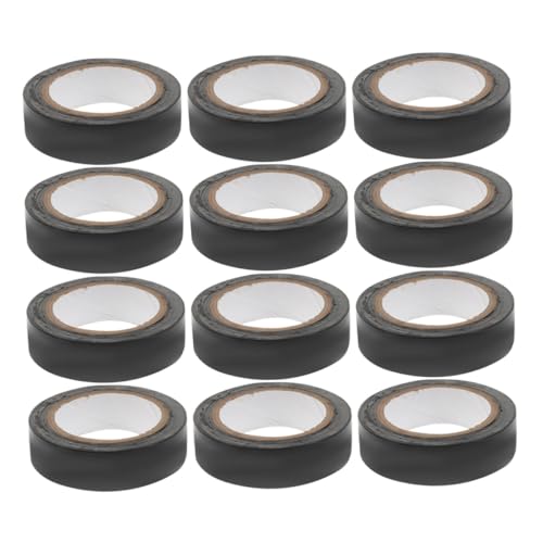 TOBBOMEY 12 Rollen PVC Isolierband Elektrisch Flammhemmendes Klebeband für Elektroinstallation Langlebig Vielseitig Einsetzbar für Heimwerker und Elektriker TOBBOMEY 12 Rollen PVC Isolierband Elektrisch Flammhemmendes Klebeband für Elektroinstallation Langlebig Vielseitig Einsetzbar für Heimwerker und Elektriker von TOBBOMEY