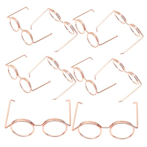 TOBBOMEY 12 Stück Puppenbrillen, Puppenkleidungszubehör, Brillen Für Heimwerkerbedarf, Mini Brillen Für Puppen, Brillen, Requisiten Zum Anziehen, Basteln, Sonnenbrillen Für Puppen, TOBBOMEY 12 Stück Puppenbrillen, Puppenkleidungszubehör, Brillen Für Heimwerkerbedarf, Mini Brillen Für Puppen, Brillen, Requisiten Zum Anziehen, Basteln, Sonnenbrillen Für Puppen, von TOBBOMEY