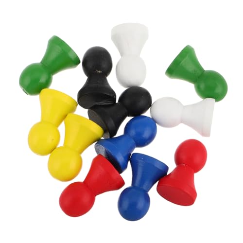 TOBBOMEY 12 Stück Teiliges Holzfiguren für Brettspiele Humanoide Schachstücke für Dame und Flugschach Robuste Holzspielzeuge für Familienunterhaltung Spielzubehörteile TOBBOMEY 12 Stück Teiliges Holzfiguren für Brettspiele Humanoide Schachstücke für Dame und Flugschach Robuste Holzspielzeuge für Familienunterhaltung Spielzubehörteile von TOBBOMEY