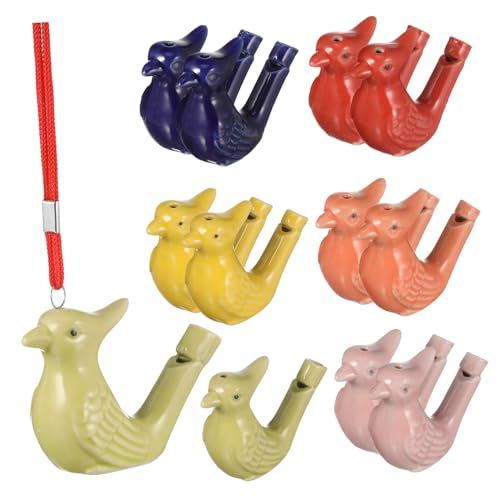 TOBBOMEY 12stücke Vogel- Aus Keramik Farbiges Spielzeug Für Junge Mädchen Partygeschenk Geburtstags Und Ostergeschenk Pastellfarben TOBBOMEY 12stücke Vogel- Aus Keramik Farbiges Spielzeug Für Junge Mädchen Partygeschenk Geburtstags Und Ostergeschenk Pastellfarben von TOBBOMEY