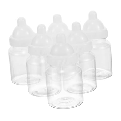 TOBBOMEY Bonbonschachteln-set Für Babyflaschen 12 Stück Behälter Mit Weißen Deckeln Für Babyfeiern von TOBBOMEY