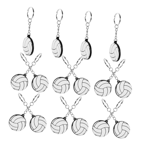 TOBBOMEY 15 Stück Volleyball Schlüsselanhänger Für Spieler, Sportball Schlüsselanhänger, Schlüsselanhänger Zum Aufhängen An Der Tasche, Exquisite Sport Schlüsselanhänger, Sport TOBBOMEY 15 Stück Volleyball Schlüsselanhänger Für Spieler, Sportball Schlüsselanhänger, Schlüsselanhänger Zum Aufhängen An Der Tasche, Exquisite Sport Schlüsselanhänger, Sport von TOBBOMEY