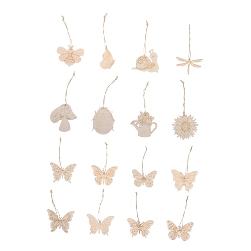 TOBBOMEY 16 Stück Teiliges Holz Bastelset für Unbemalte Holzscheiben mit Blumen und Insektenmotiven DIY Holzfiguren zum Bemalen und Dekorieren von Zimmern Taschen und Schlüsselanhängern TOBBOMEY 16 Stück Teiliges Holz Bastelset für Unbemalte Holzscheiben mit Blumen und Insektenmotiven DIY Holzfiguren zum Bemalen und Dekorieren von Zimmern Taschen und Schlüsselanhängern von TOBBOMEY