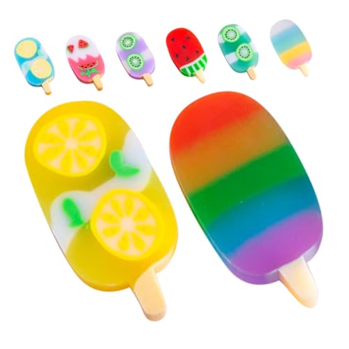 TOBBOMEY 2 Boxen Mini Radiergummi Eiscreme Form Bunte Radiergummis für Schule und Büro Sicher Ungiftig Niedliches für Schüler TOBBOMEY 2 Boxen Mini Radiergummi Eiscreme Form Bunte Radiergummis für Schule und Büro Sicher Ungiftig Niedliches für Schüler von TOBBOMEY