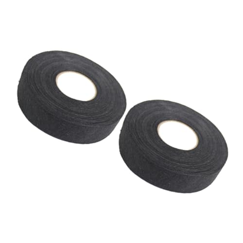 TOBBOMEY 2 Rollen Isolierband Set Elektriker Klebeband Elektrisches Isolierband mit Hoher Klebkraft Abriebfest Feuchtigkeits Säurebeständig für Kabelreparatur und Elektroinstallation von TOBBOMEY