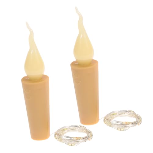 TOBBOMEY 2 Stück Flaschenlicht Kupferdraht LED Lichterkette mit Korken Batteriebetrieben Energiesparend Warmweiß für Weihnachtsdeko Garten Party Innen und Außennutzung TOBBOMEY 2 Stück Flaschenlicht Kupferdraht LED Lichterkette mit Korken Batteriebetrieben Energiesparend Warmweiß für Weihnachtsdeko Garten Party Innen und Außennutzung von TOBBOMEY