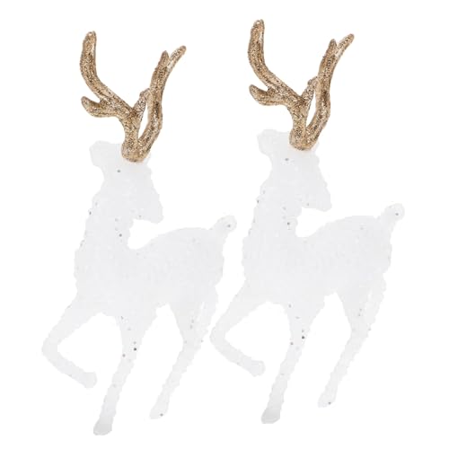 TOBBOMEY 2 Stück Teiliges Cake Topper Tortendeko Geburtstagstorte Partydeko Waldtiere Weiße Hirschornament Dekoration für Festliche Kuchen und Geburtstagsfeiern TOBBOMEY 2 Stück Teiliges Cake Topper Tortendeko Geburtstagstorte Partydeko Waldtiere Weiße Hirschornament Dekoration für Festliche Kuchen und Geburtstagsfeiern von TOBBOMEY