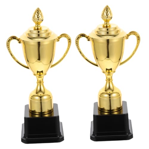 TOBBOMEY 2 Stück Trophäen, Trophäen Für Kinder, Trophäen Für Erwachsene von TOBBOMEY