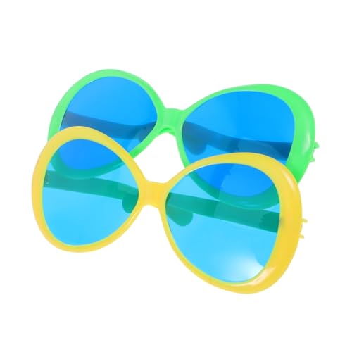 TOBBOMEY 2 Stücke Exaggerierte Tropenbrillen Lustige Hawaiianische Sonnenbrillen für Sommerpartys Strand und Poolfeiern Auffällige Foto Requisiten für und Kostüme TOBBOMEY 2 Stücke Exaggerierte Tropenbrillen Lustige Hawaiianische Sonnenbrillen für Sommerpartys Strand und Poolfeiern Auffällige Foto Requisiten für und Kostüme von TOBBOMEY