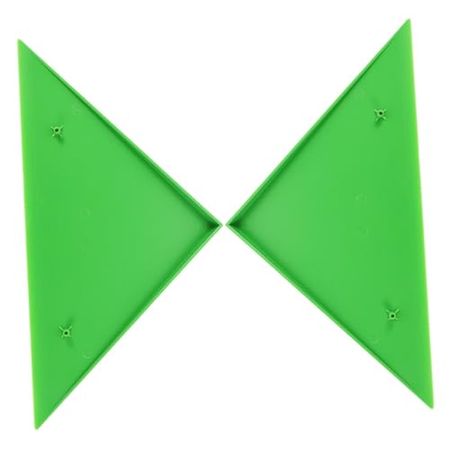 TOBBOMEY 2 Stücke Triangel Tischkanten Schutzteile für Tischfußball Maschinen Langlebige Eckenschutzvorrichtungen für Tischkanten von TOBBOMEY
